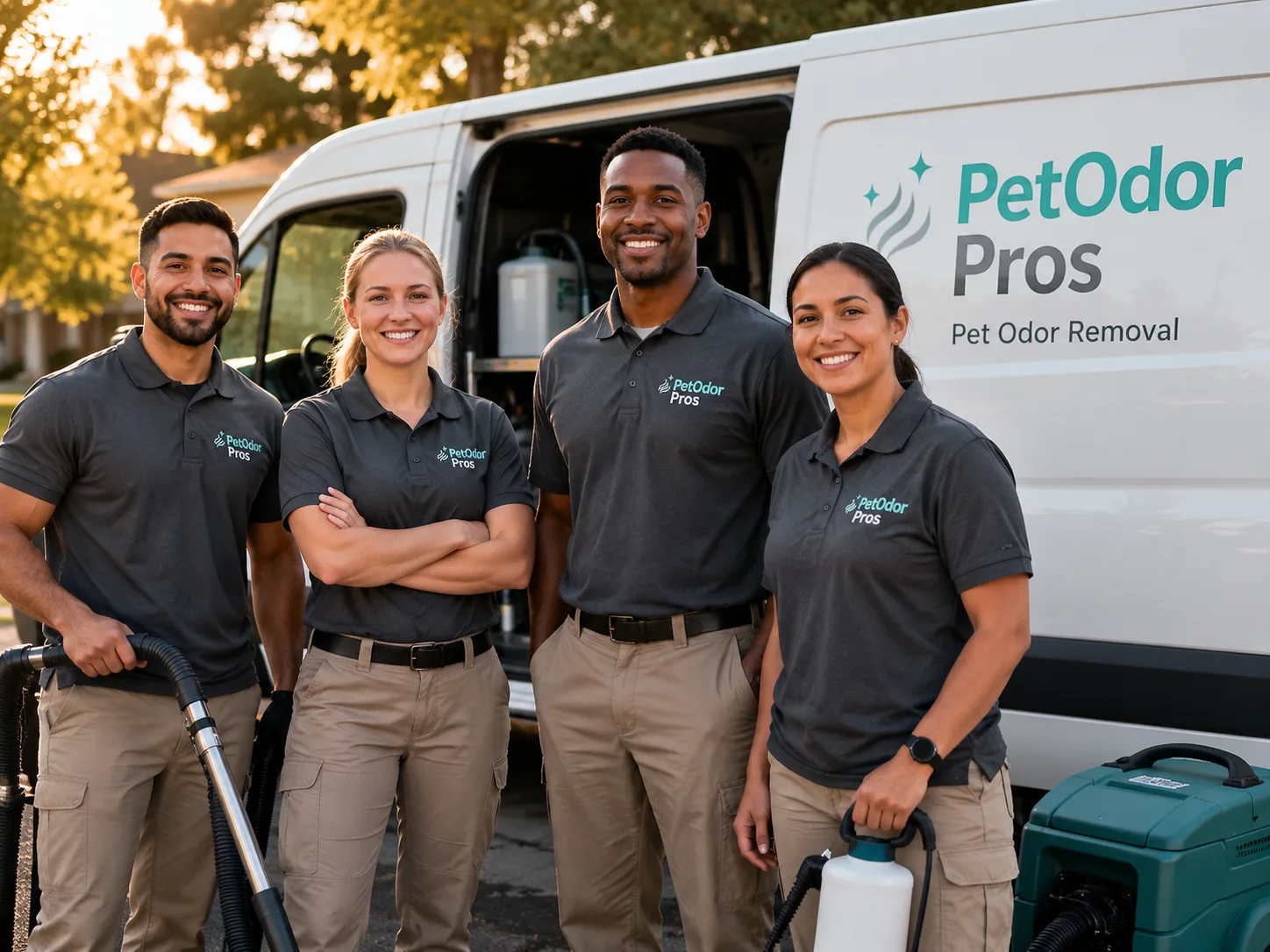 Pet Odor Removal team serving Mine Hill, NJ